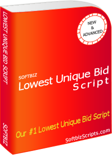 Lowest Unique Bid Script